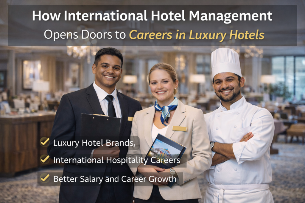 international hotel management luxury hotel career