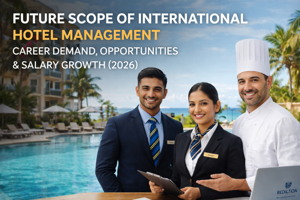 international hotel management future scope