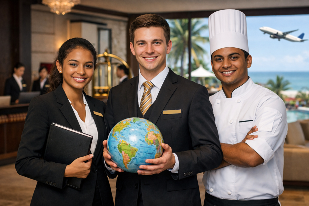 international hotel management career comparison